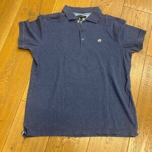 Mens Classic BANANA REPUBLIC Blue Polo / Great Condition, Size L (22" Across)